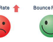 high low bounce rate